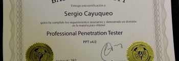 CAPACITACIÓN – PPT – Professional Penetration Tester v4.0